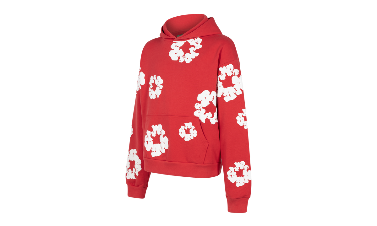 The Cotton Wreath Sweatshirt "Red" DT03