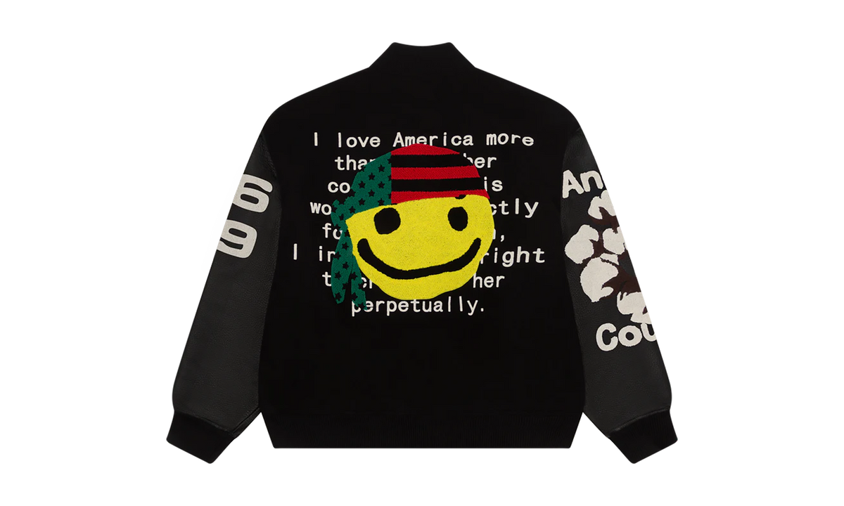 Cactus Varsity Jacket "Black" DT213